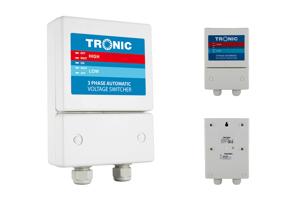 Tronic Tronic Automatic Voltage Switcher 3 Phase AV3P at the Blea Store